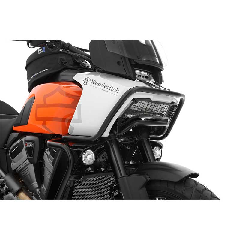 Grille de protection de phare Harley-Davidson Pan America Wunderlich. Blackpines.fr