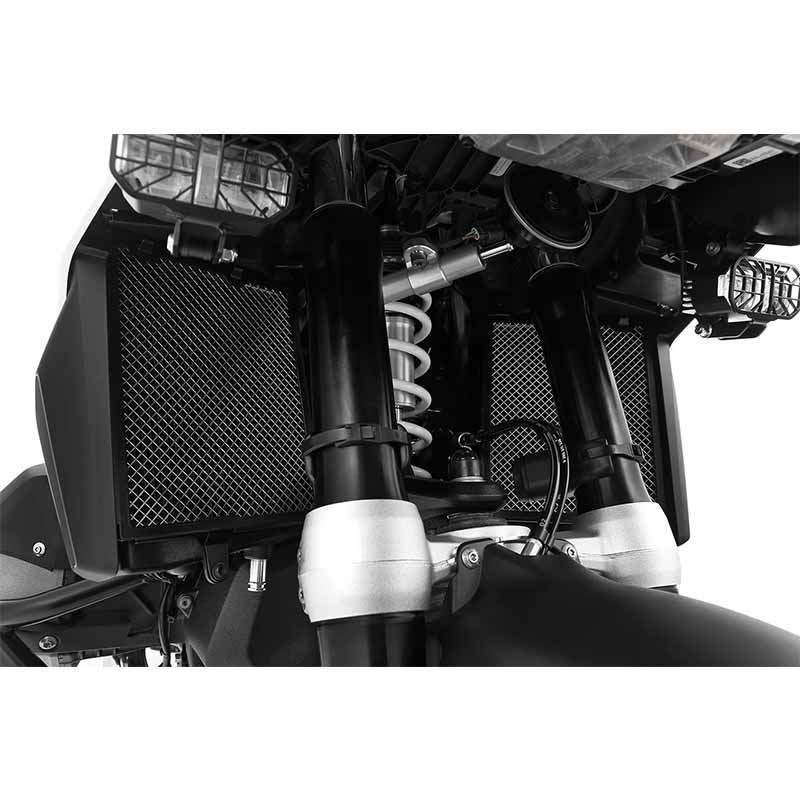 Grille de radiateur moto Wunderlich Ultimate pour BMW R1300GS. Blackpines.fr
