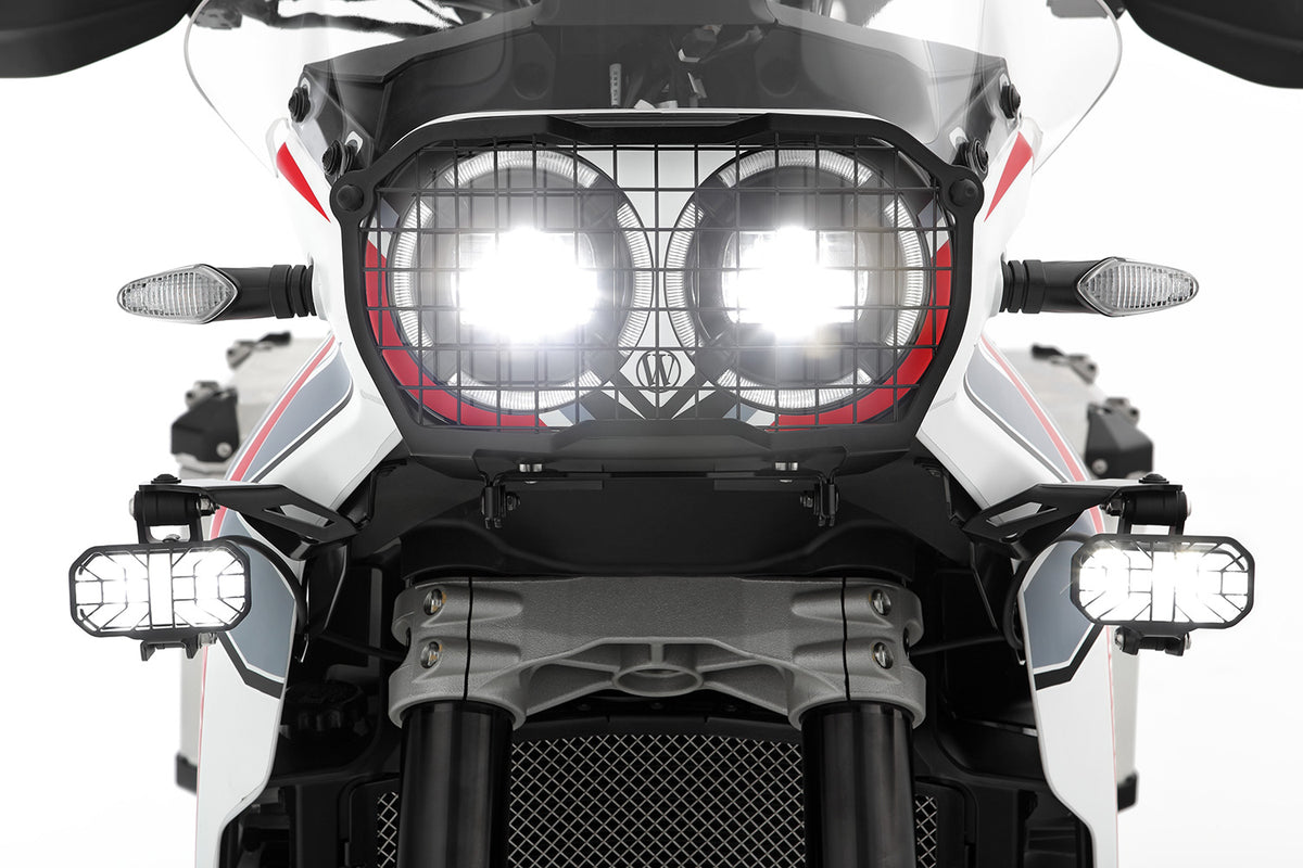 Kit de feux additionnels moto Wunderlich Microflooter 3.0. Blackpines.fr