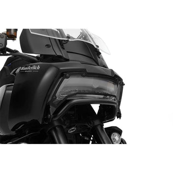 Protection phare moto Clear Wunderlich. Blackpines.fr