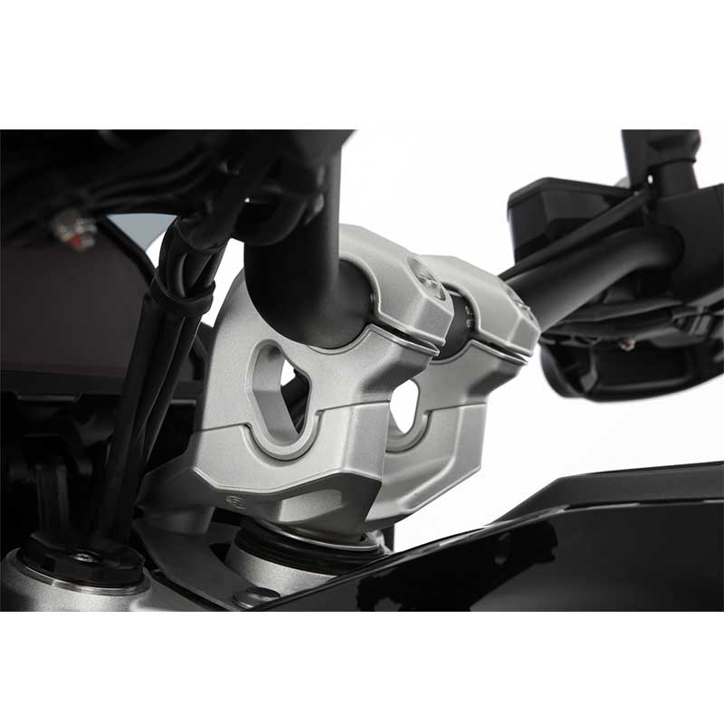 Rehausseur guidon 38mm pour BMW R1300GS Wunderlich Ergo+. Blackpines.fr