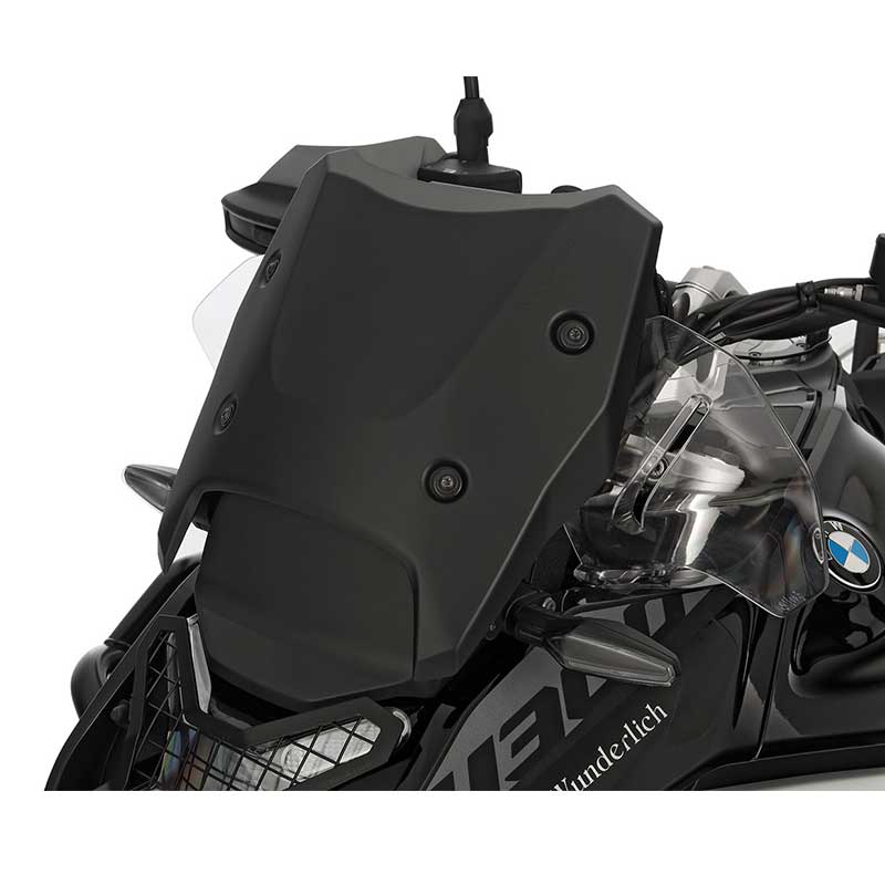 Saute vent moto Wunderlich Flowjet pour BMW R1300GS. Blackpines.fr