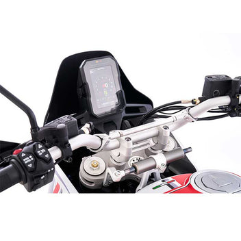 Saute vent moto noir Wunderlich Flowjet pour Ducati DesertX. Blackpines.fr