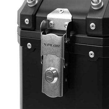 Paire de valises laterales moto ABS etanche X-PLOR KLS28N. Blackpines.fr