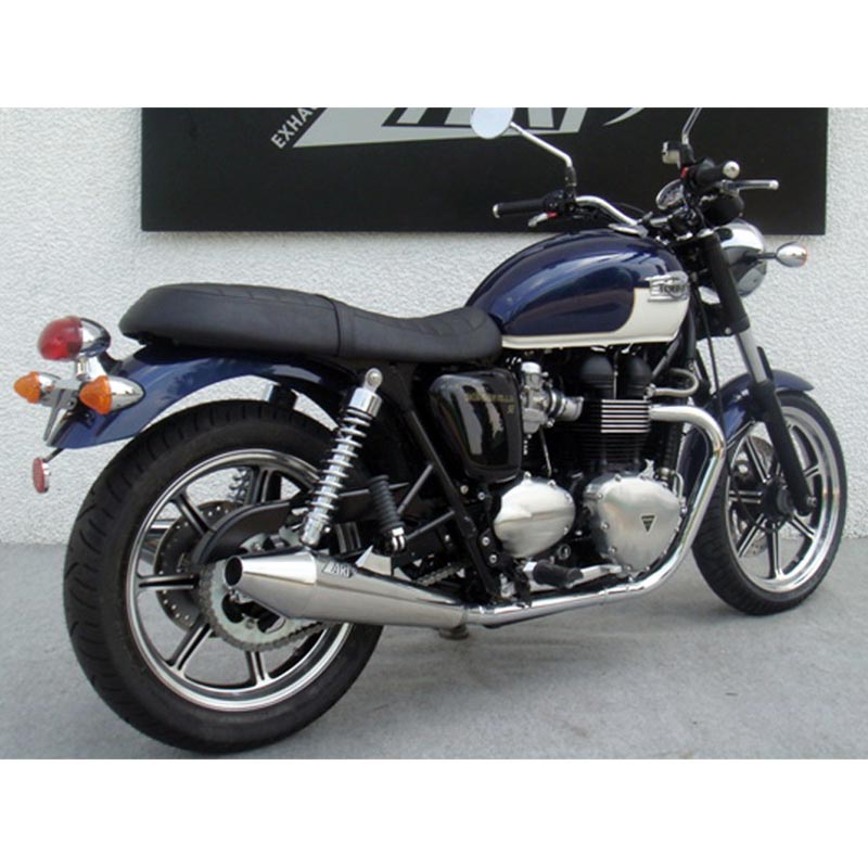 Double silencieux coniques Triumph Bonneville T100 / T100 SE (2008-2016) | Zard