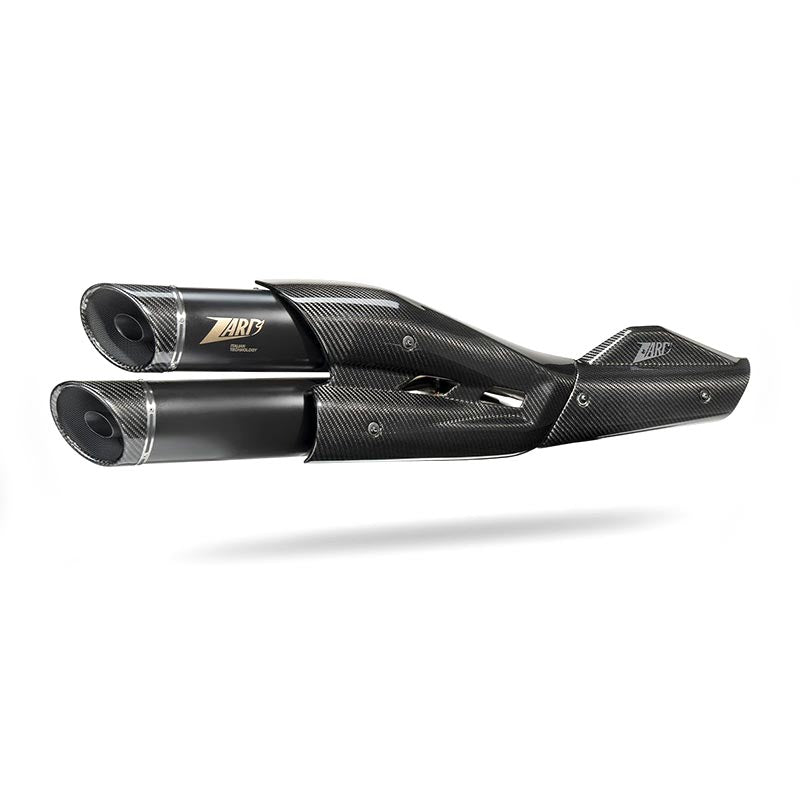 Ligne complète GT 2 en 1 Zard pour Harley-Davidson Sportster S 1250 avec embout carbone.