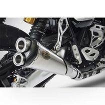 Ligne d'échappement basse Triumph Scrambler 1200 Zard. Blackpines.fr
