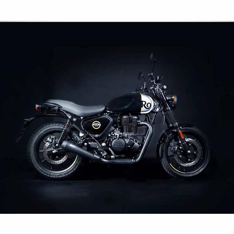 Silencieux Zard pour Royal Enfield Hunter 350. Blackpines.fr