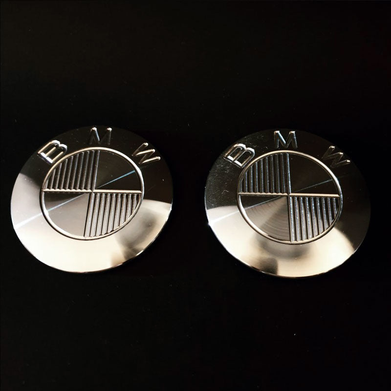 3 badges alu Ex-Motorcycle pour BMW R NineT. Blackpines.fr