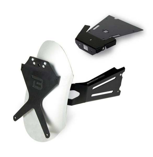 Support de plaque Side Classic Barracuda pour BMW R nineT. Blackpines.fr