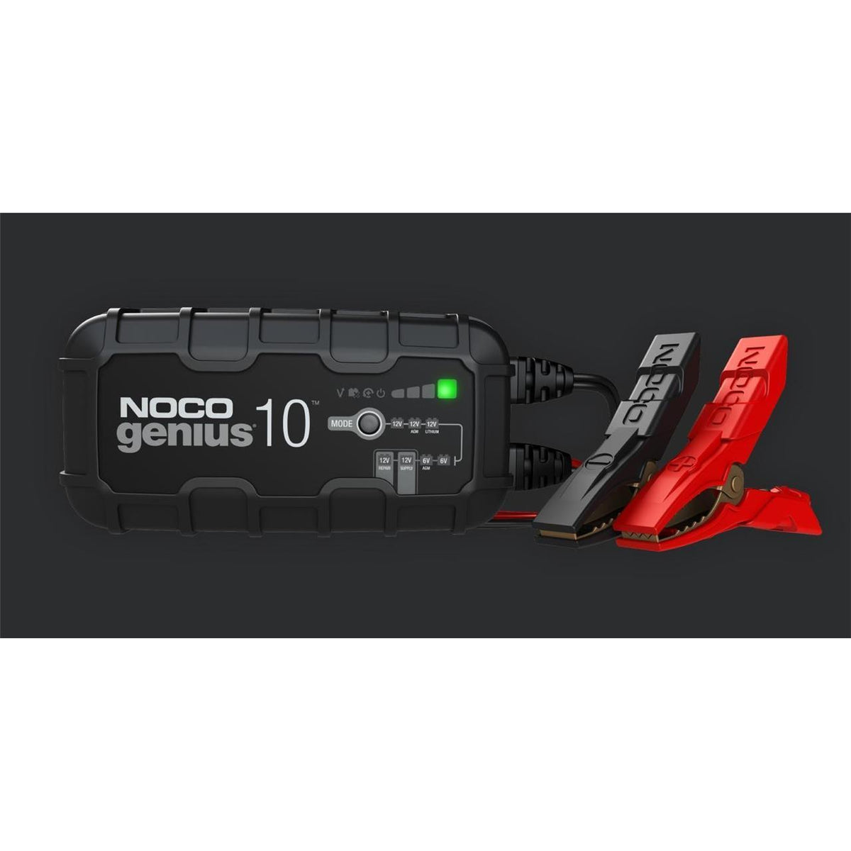 Chargeur batterie 6V & 12V NOCO Genius 10 - charge ultra rapide -blackpines.fr