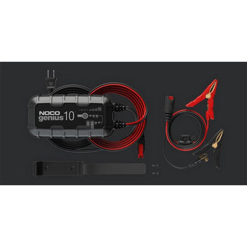 Chargeur batterie 6V & 12V NOCO Genius 10 - charge ultra rapide -blackpines.fr