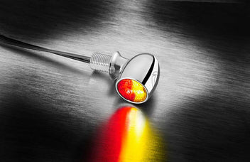 Clignotant boitier chrome 3 en 1 Atto DF marque Kellermann. Blackpines.fr