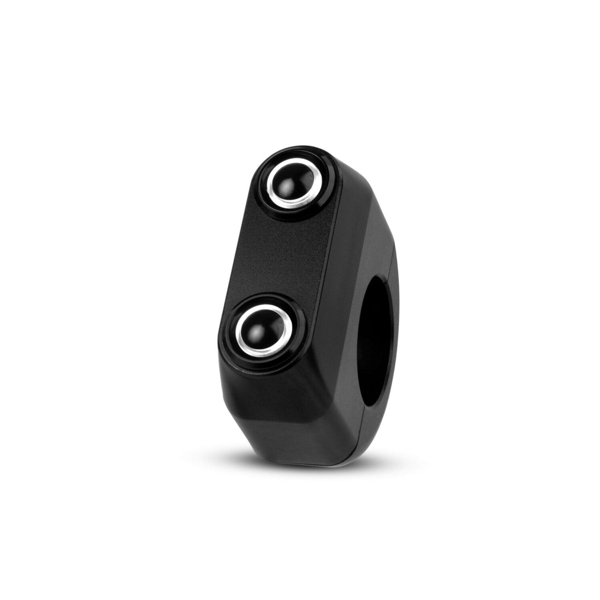 Commodo LED noir 2 boutons polis Rebelmoto. Blackpines.fr