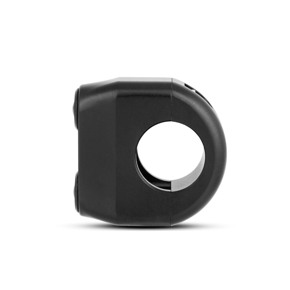 Commodo LED noir 2 boutons noirs Rebelmoto. Blackpines.fr
