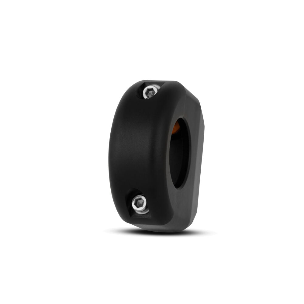Commodo LED noir 2 boutons noirs Rebelmoto. Blackpines.fr