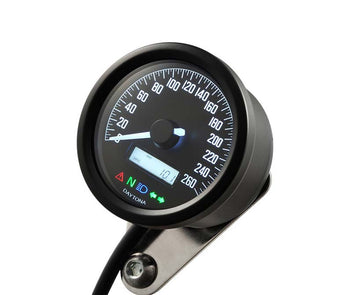 Compteur vitesse 260 km/h Daytona Velona60. Blackpines.fr 