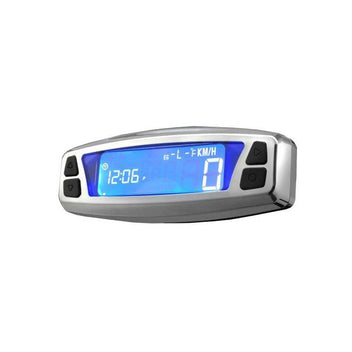 Compteur digital Daytona ASURA chrome. Blackpines.fr.