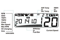Compteur digital Daytona ASURA. Blackpines.fr.