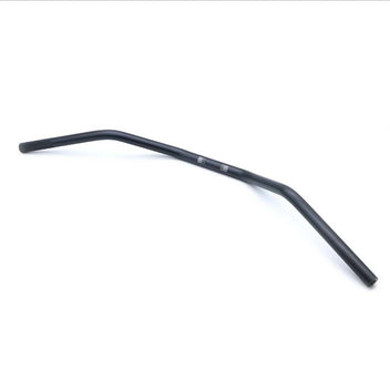 Guidon universel noir Tracker style 22 mm. Blackpines.fr