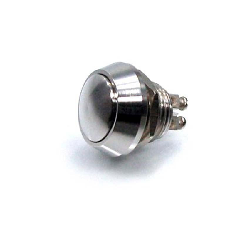 Bouton poussoir compact M12 alu Motogadget. Blackpines.fr