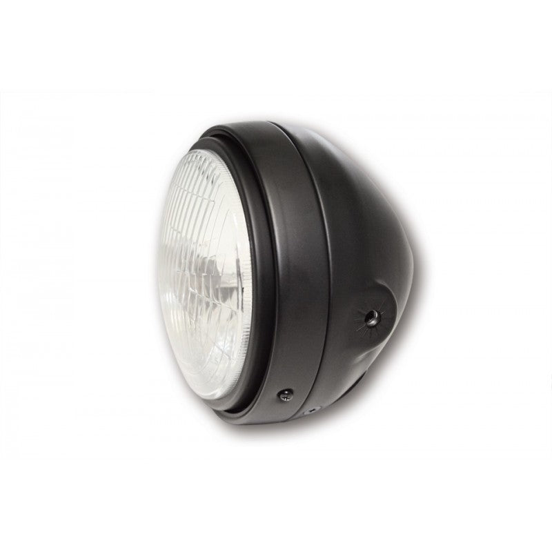Phare avant moto Vintage Chrome ou Noir Noir blackpines.fr  blackpines.fr