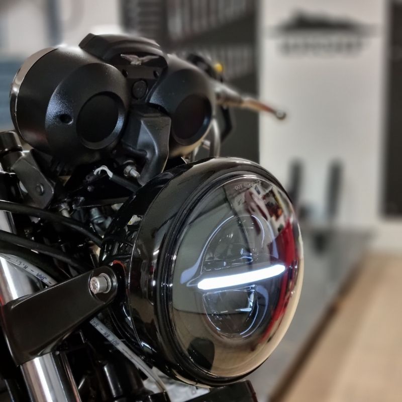 Phare avant avec optique full LED type 2  blackpines.fr  blackpines.fr