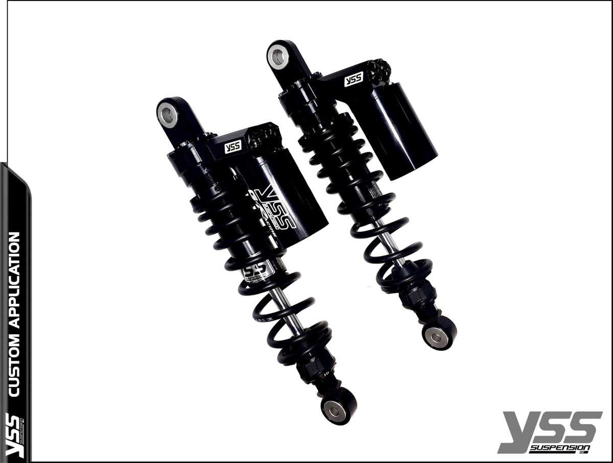Amortisseur YSS universel Piggyback RG-CB-362-TRWL Full black. Blackpines.fr 
