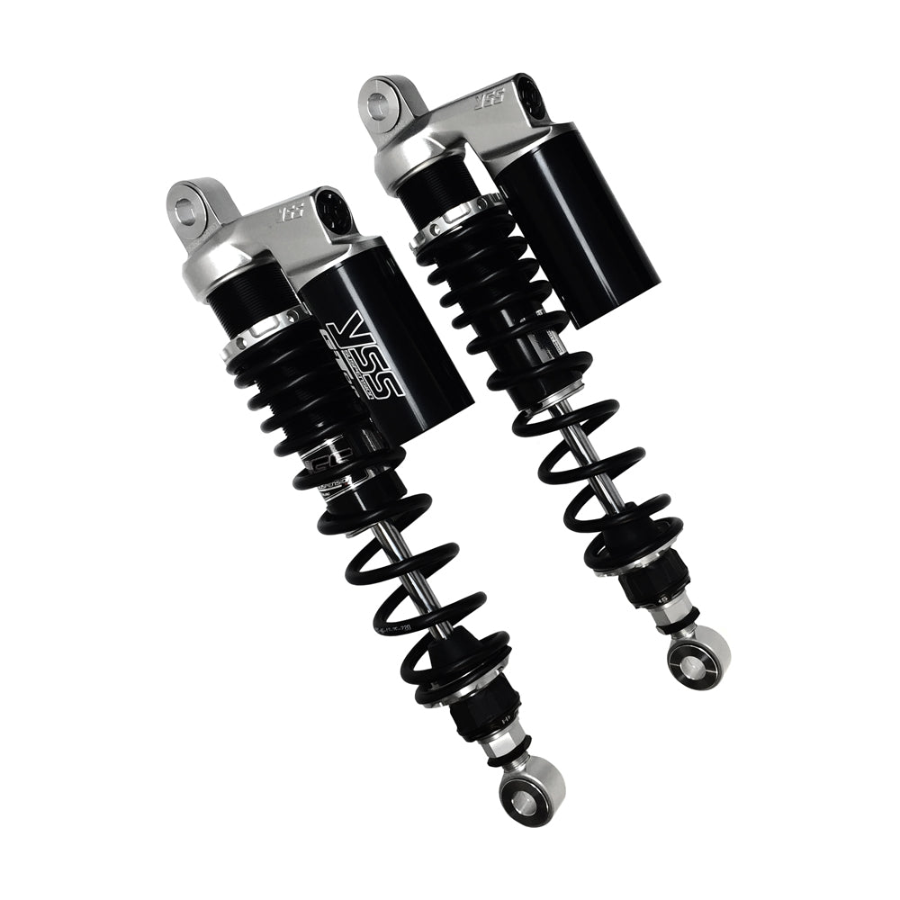 Amortisseur YSS Piggyback RG-MO-362-TRCL Aluminium. Blackpines.fr 