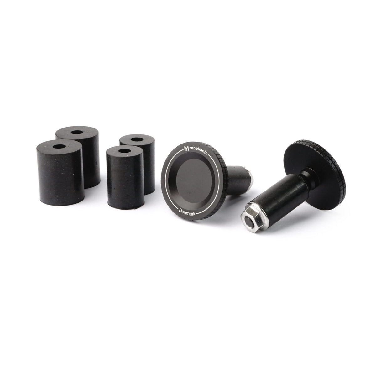 Embouts de guidon type 2 Rebelmoto. Blackpines.fr