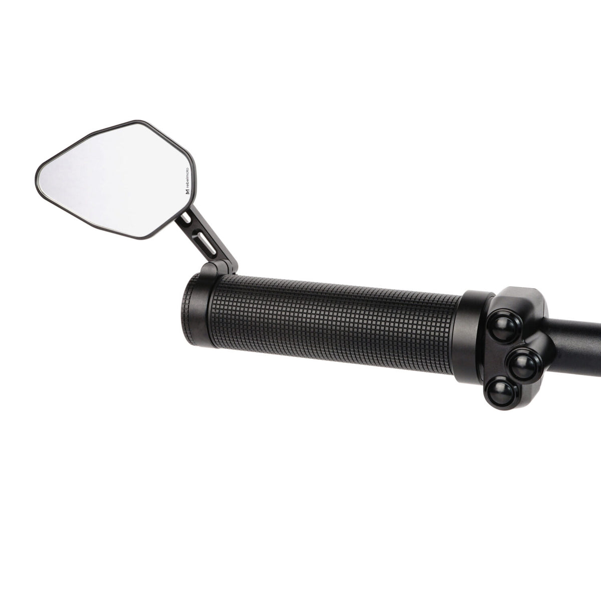 Retroviseur Embout de Guidon Arrow Rebelmoto. Blackpines.fr