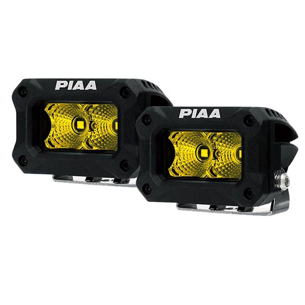 Feux additionnels LED route jaunes PIAA DKCL200 serie 2000. Blackpines.fr