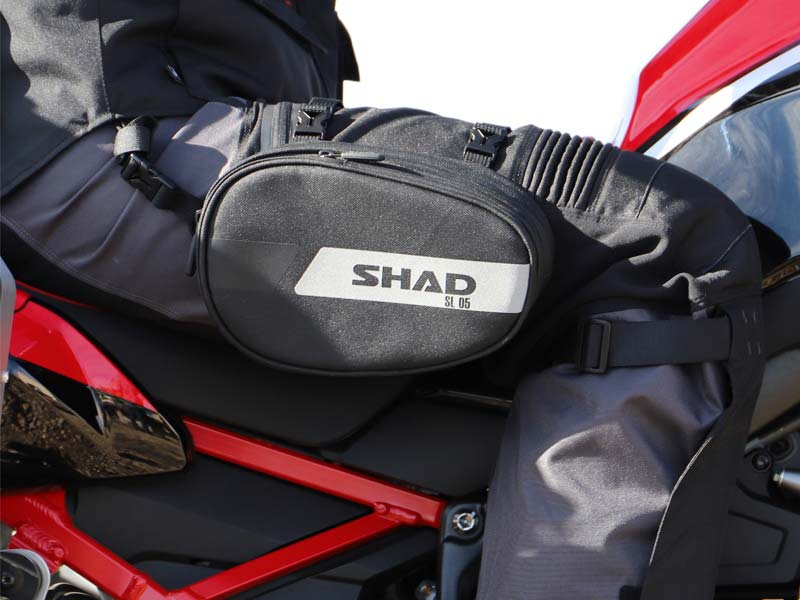 Grande sacoche de jambe Shad SL05. Blackpines.fr