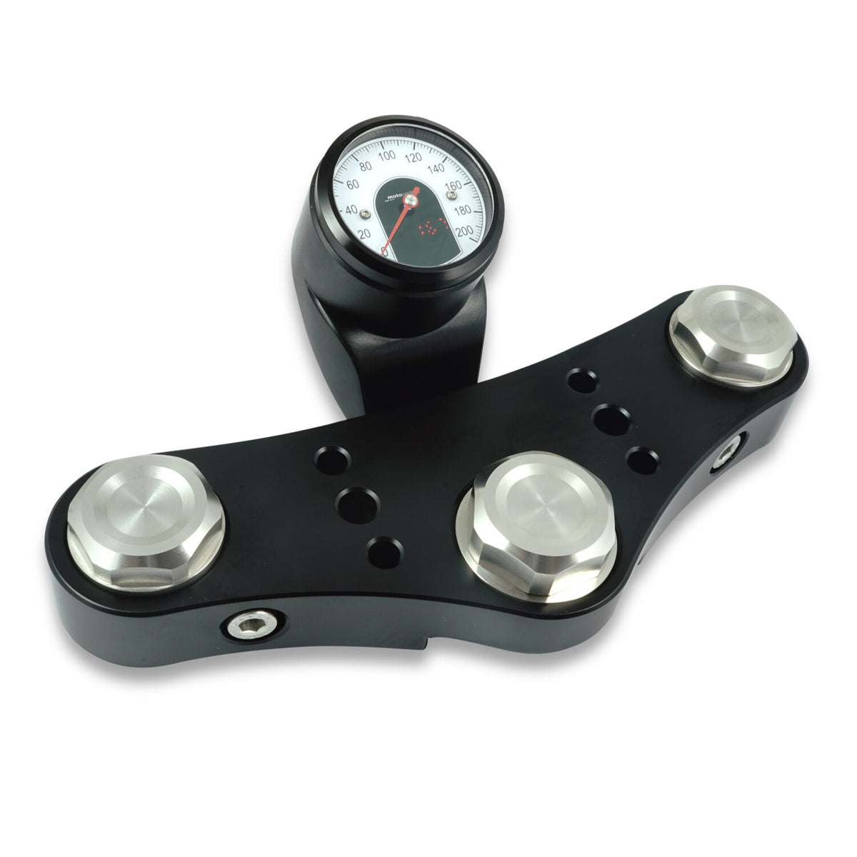 Support de compteur Rebelmoto pour Motoscope Tiny Motogadget. Blackpines.fr