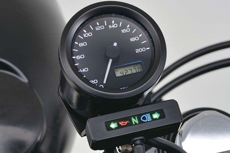 Support pour compteur Daytona Velona 48 mm. Blackpines.fr 