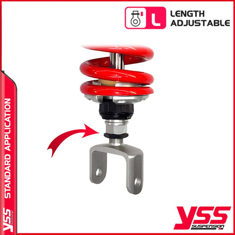 Amortisseur YSS mz456 290trl pour moto Honda CX500 et CX650. Blackpines.fr
