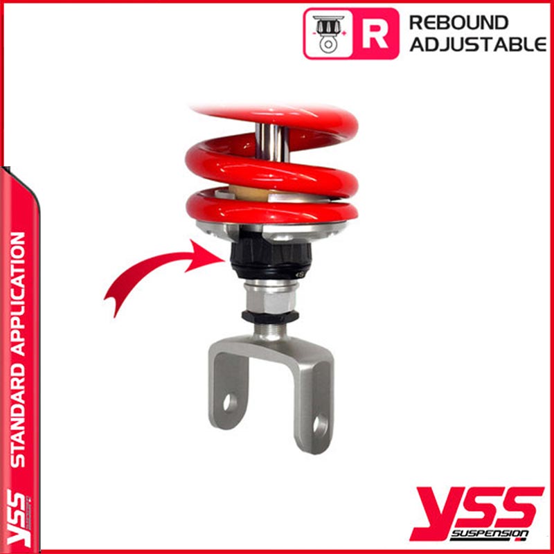 Amortisseur YSS mz456 290trl pour moto Honda CX500 et CX650. Blackpines.fr