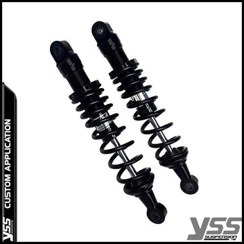 Amortisseur moto YSS RE 302 330T 14 BLK pour Honda CX400. Blackpines.fr