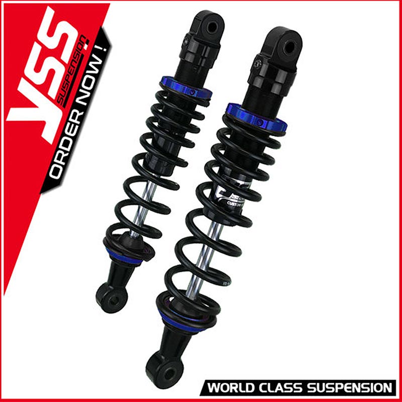 Amortisseurs moto YSS RE-MO-302-T-SFB. Blackpines.fr
