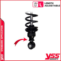 Amortisseurs YSS RG362-360TRCL-22-B pour Thruxton 790/900. Blackpines.fr