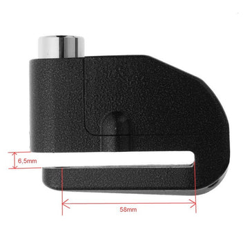 Antivol moto bloque disque BRAZOLINE avec alarme-blackpines.fr