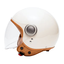 Casque demi jet Elements Creme Marko. Blackpines.fr