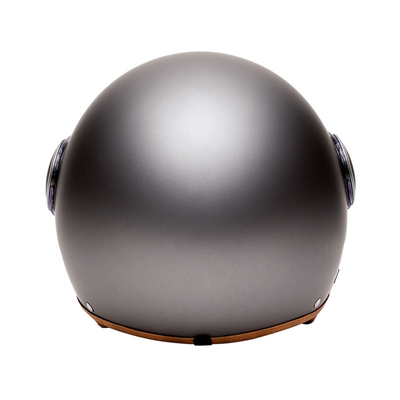 Casque demi jet Marko Elements couleur titanium mat. Blackpines.fr