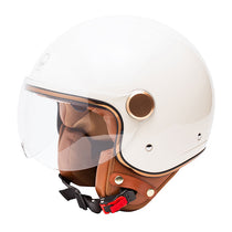 Casque demi jet Marko Grasse creme. Blackpines.fr