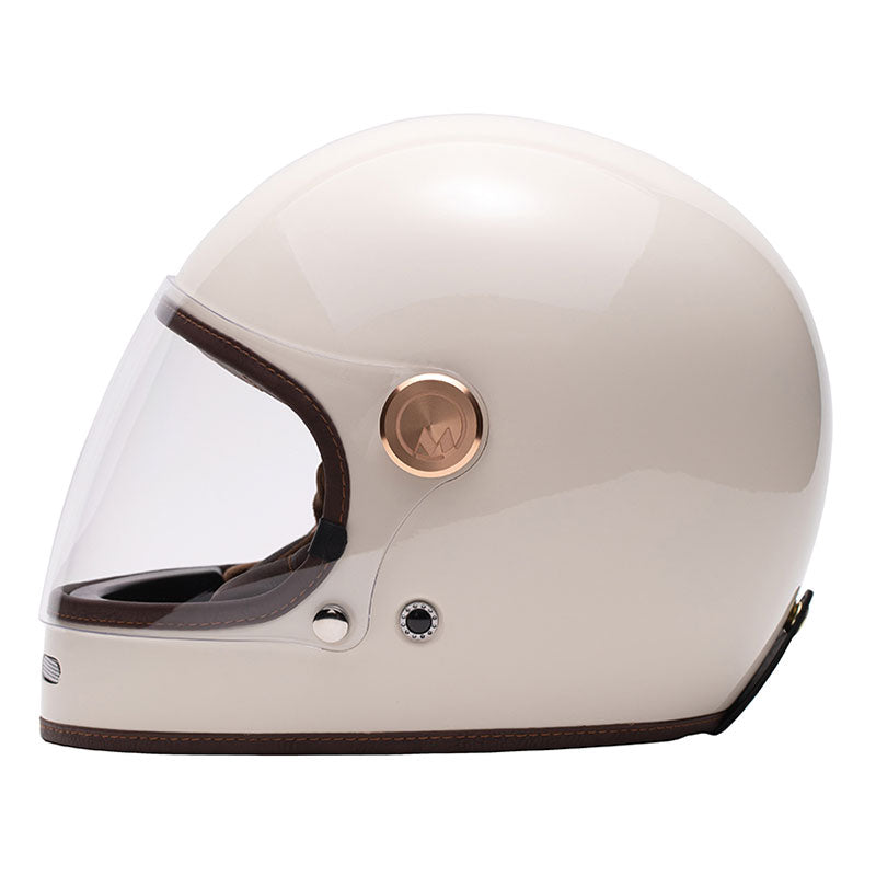 Casque integral Marko Full Moon Creme. Blackpines.fr