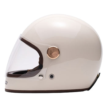 Casque integral Marko Full Moon Creme. Blackpines.fr
