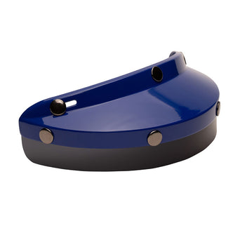 Casquette bleue 3 boutons pressions Auto Peak Marko pour casque moto. Blackpines.fr