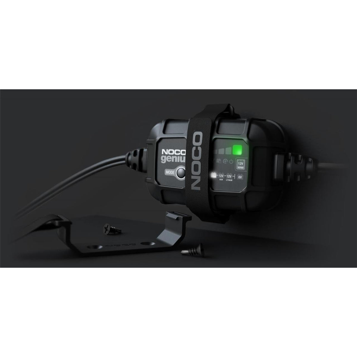 Chargeur batterie 6V & 12V NOCO Genius 5 - charge rapide -blackpines.fr