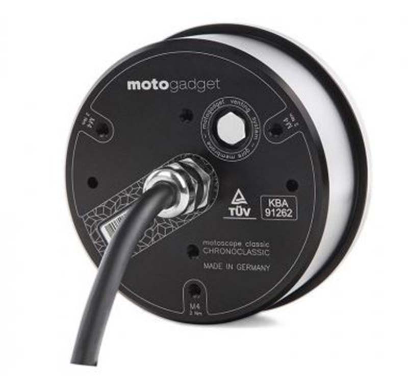 Compte-Tours Motoscope Classic Motogadget. Blackpines.fr
