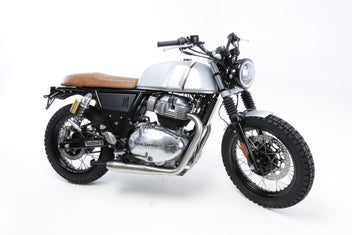 Selle cuir noir pour Royal Enfield 650 | Hedgehog Motorcycles - blackpines.fr